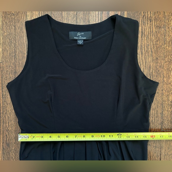 Nina Leonard Black Maxi Dress - Picture 11 of 13